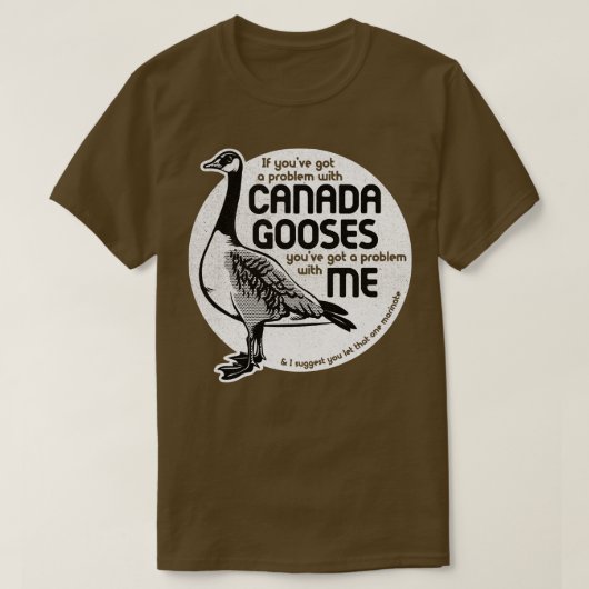 カナダグース Tシャツ (デザイン正面)