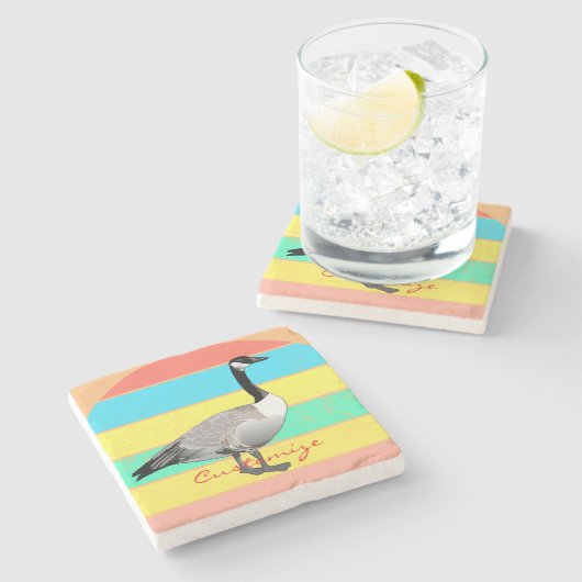 カナダグ数々のースカラーSun Thunder_Cove ストーンコースター (横)