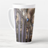 カナダケベック州サントアンデボープレ大聖堂 カフェラテマグ (左アングル)