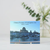 カナダケベック州シャトー・フロントナック ポストカード (スタンド正面)