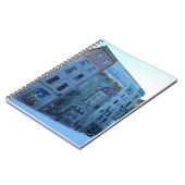 カナダケベック州旧ケベック市の壁画 ノートブック (左側)