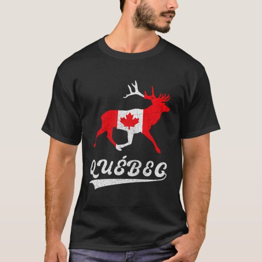 カナダケベック Tシャツ (正面)