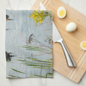 カナダゲーゼとカタテール キッチンタオル (四つ折り)