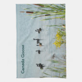 カナダゲーゼとカタテール キッチンタオル (縦)