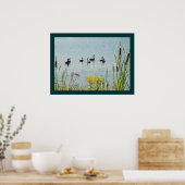 カナダゲーゼとカタテール ポスター (キッチン)