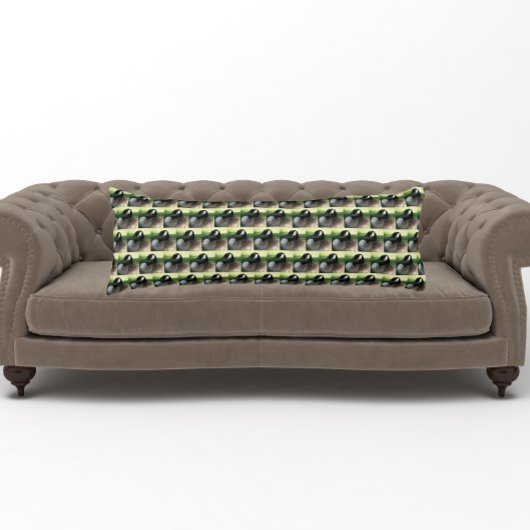 カナダゲーゼ野生動物写真パターン ボディピロー