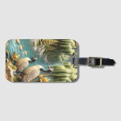 カナダゲーゼAmidst the Weeping Willows 16x20 ラゲッジタグ (正面横)