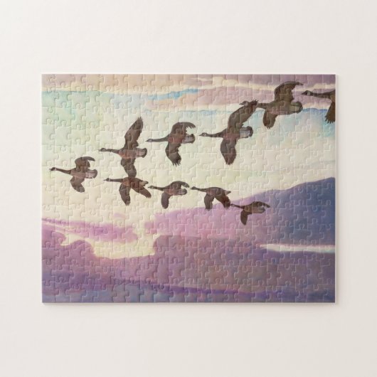 カナダゲーゼin春バイニューウェルコンバーズワイエス ジグソーパズル (横)