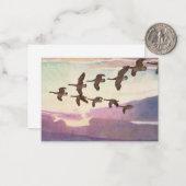 カナダゲーゼin春バイニューウェルコンバーズワイエス ノートカード (正面/裏面インサイチュ)