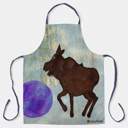 カナダゲームリーマリーのクリエイティブデザインエプロン エプロン (正面)