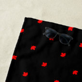 カナダコテージメープルリーフ ビーチタオル (インサイチュ)