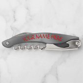 カナダコルクスクリューカスタムメープルリーフボトルオープナー ソムリエナイフ (裏面)