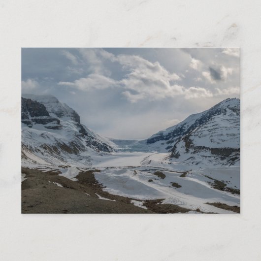 カナダコロンビアアイスフィールドパノラマ ポストカード (正面)