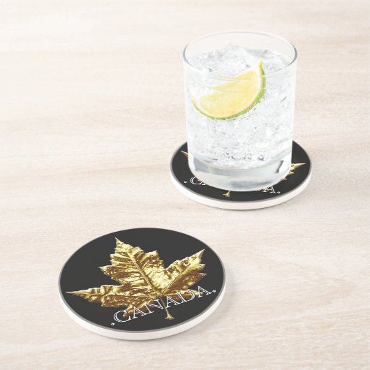 カナダコースター金ゴールドカナダチームコースター コースター (側面)