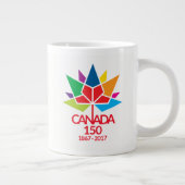 カナダコーヒーマグCanada Day 150 ジャンボコーヒーマグカップ (右)