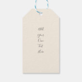 カナダゴス ギフトタグ (裏面)