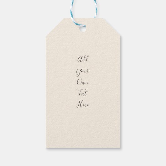 カナダゴス ギフトタグ (裏面)