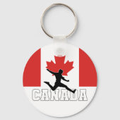 カナダサッカーサッカー代表 キーホルダー (正面)