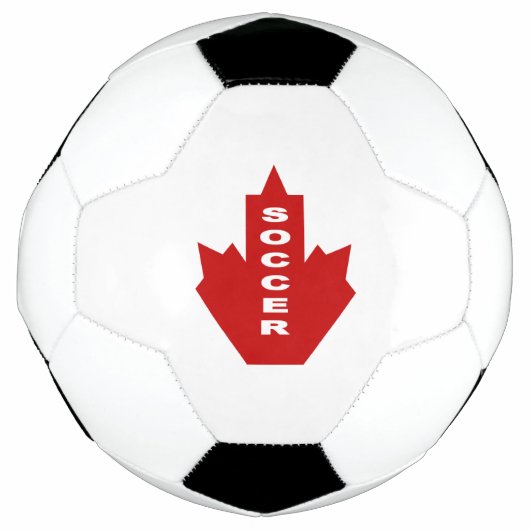カナダサッカーサッカー サッカーボール (正面)