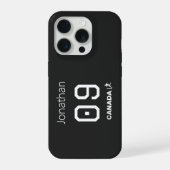 カナダサッカー選手のための特別なギフト iPhoneケース (裏面)