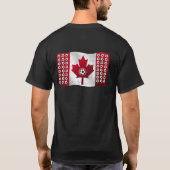 カナダサッカー・テーマ Tシャツ (裏面)