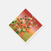 カナダサンセット スタンダードカクテルナプキン (角)