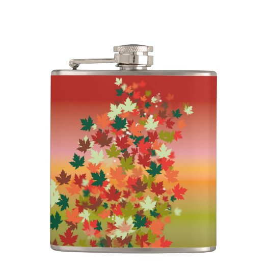 カナダサンセット フラスク (正面)