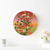 カナダサンセット ラージ壁時計 (ホーム)