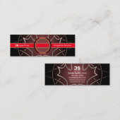 カナダサービスミニ名刺 スキニー名刺 (正面/裏面)