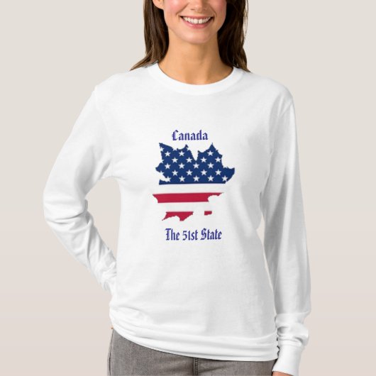 カナダザ51州 Tシャツ (正面)