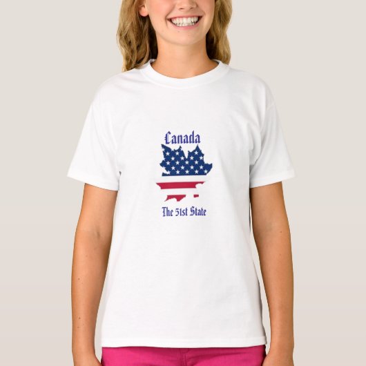 カナダザ51州 Tシャツ (正面)