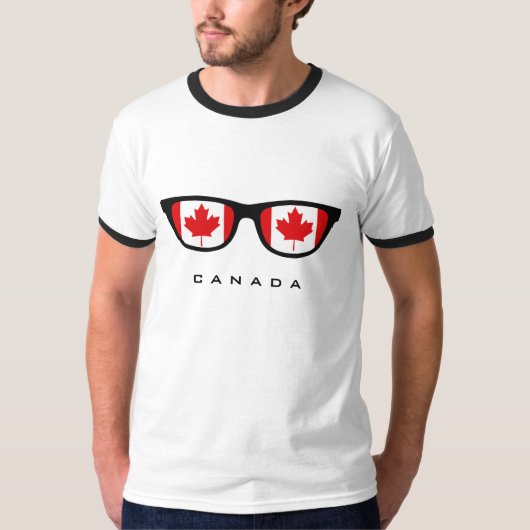 カナダシェードカスタムシャツとジャケット Tシャツ (正面)