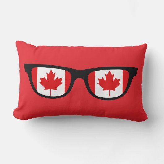 カナダシェードカスタム装飾用クッション ランバークッション (正面)