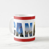 カナダシティの旅行写真 コーヒーマグカップ (正面左)