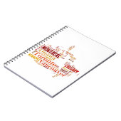 カナダシティズワードアート ノートブック (左側)