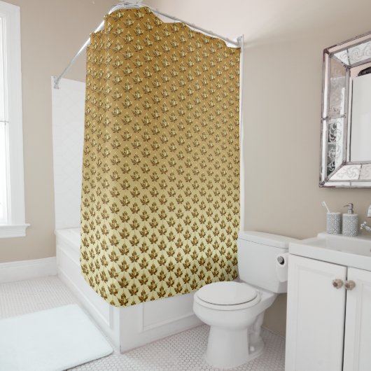 カナダシャワーカーテン金ゴールドメダルカナダデコール シャワーカーテン (インサイチュ)