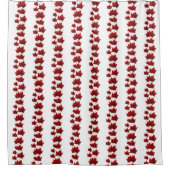 カナダシャワーカーテンCanada Maple Leaf Decor シャワーカーテン (正面)