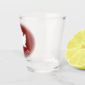 カナダショットグラスカナダメープルリーフお土産 ショットグラス (右)