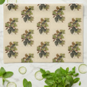 カナダジェイ（グレイ・ジェイ） - Audubon's Birds of America キッチンタオル (折り畳み)