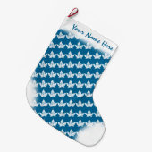 カナダストッキングカナダクリスマスストッキングカスタム ラージクリスマスストッキング (正面 (吊り時))