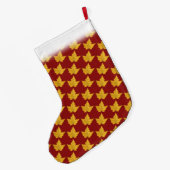 カナダストッキングカナダクリスマスストッキングカスタム ラージクリスマスストッキング (裏面 (吊り時))