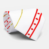 カナダストライプ国旗 ネクタイ (ロール)