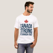 カナダストロング国連カナダフォート Tシャツ (正面フル)