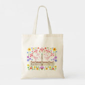 カナダスノーバードエアショーカナダデイオタワアート トートバッグ (裏面)