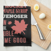 カナダスラング地下鉄アート キッチンタオル (四つ折り)