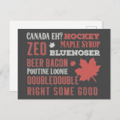 カナダスラング地下鉄アート ポストカード (正面/裏面)