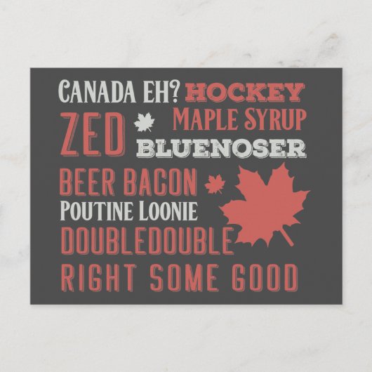 カナダスラング地下鉄アート ポストカード (正面)