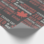 カナダスラング地下鉄アート ラッピングペーパー (角)