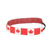 カナダスリップまたは滑ること国旗を持つノンヘッドバンド アスレチックヘッドバンド (右)