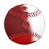 カナダスーベニアベースボールカナダメープルリーフ 野球ボール (裏面)